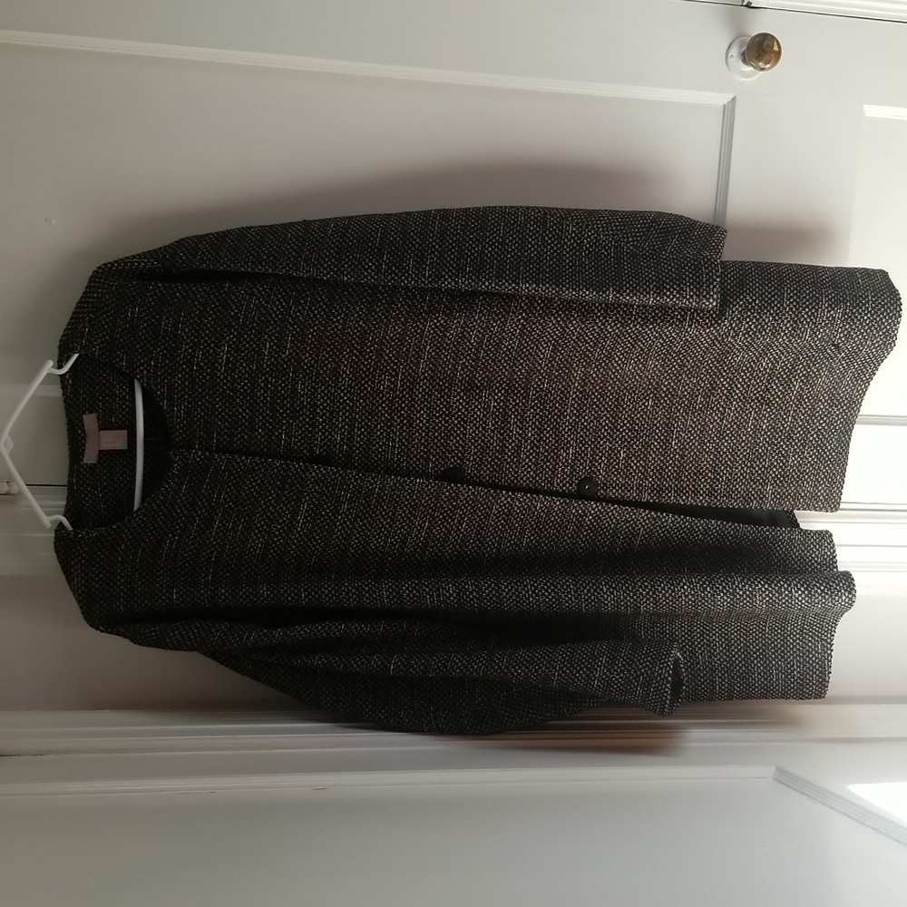 Tweed coat, H&M, Size 26, Multi-color